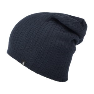 Black Cable Knit Bobble Hat